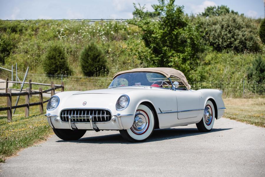 Chevrolet Corvette Polo White '1954